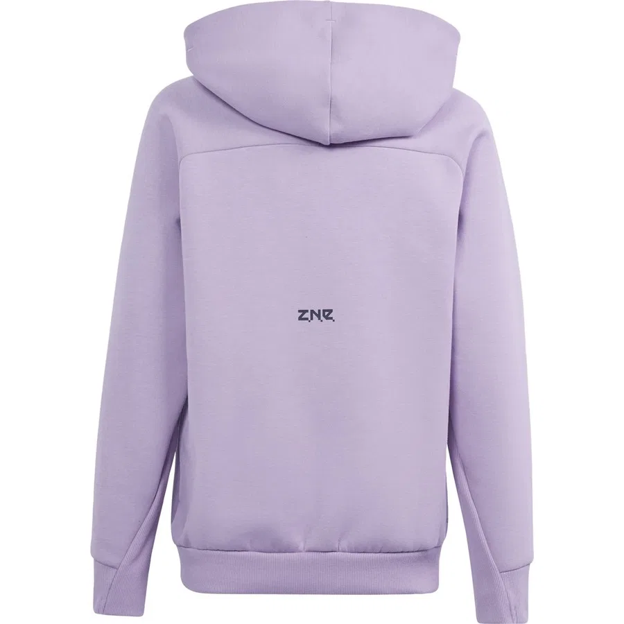 Детский худи с капюшоном Sportswear Z.N.E. adidas, Фиолетовый — фото 4