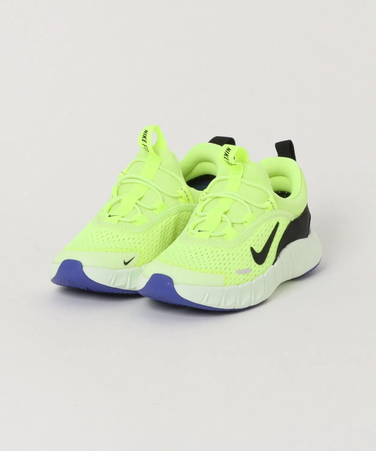 Детские кроссовки с гибкой подошвой Free Ride PS NIKE, Yellow