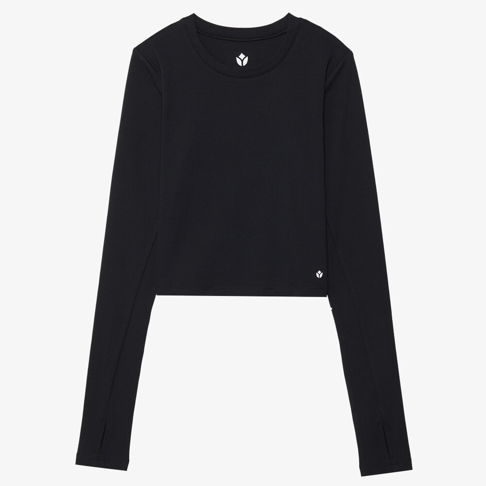 Лонгслив Even&Odd Active Super Soft Cotton Touch, черный
