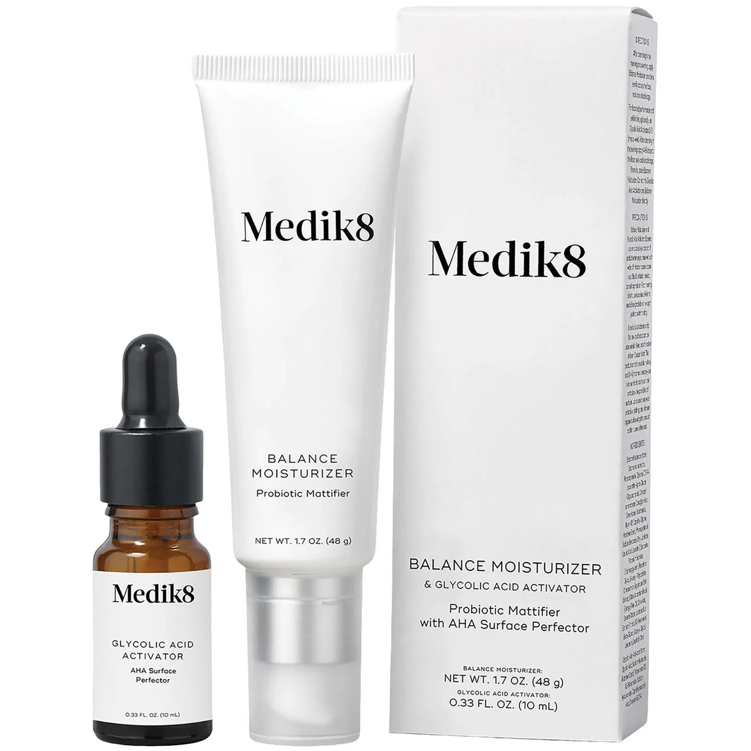 Увлажняющий крем с активатором на основе гликолевой кислоты Medik8 Balance Moisturiser, 48 г — фото 2