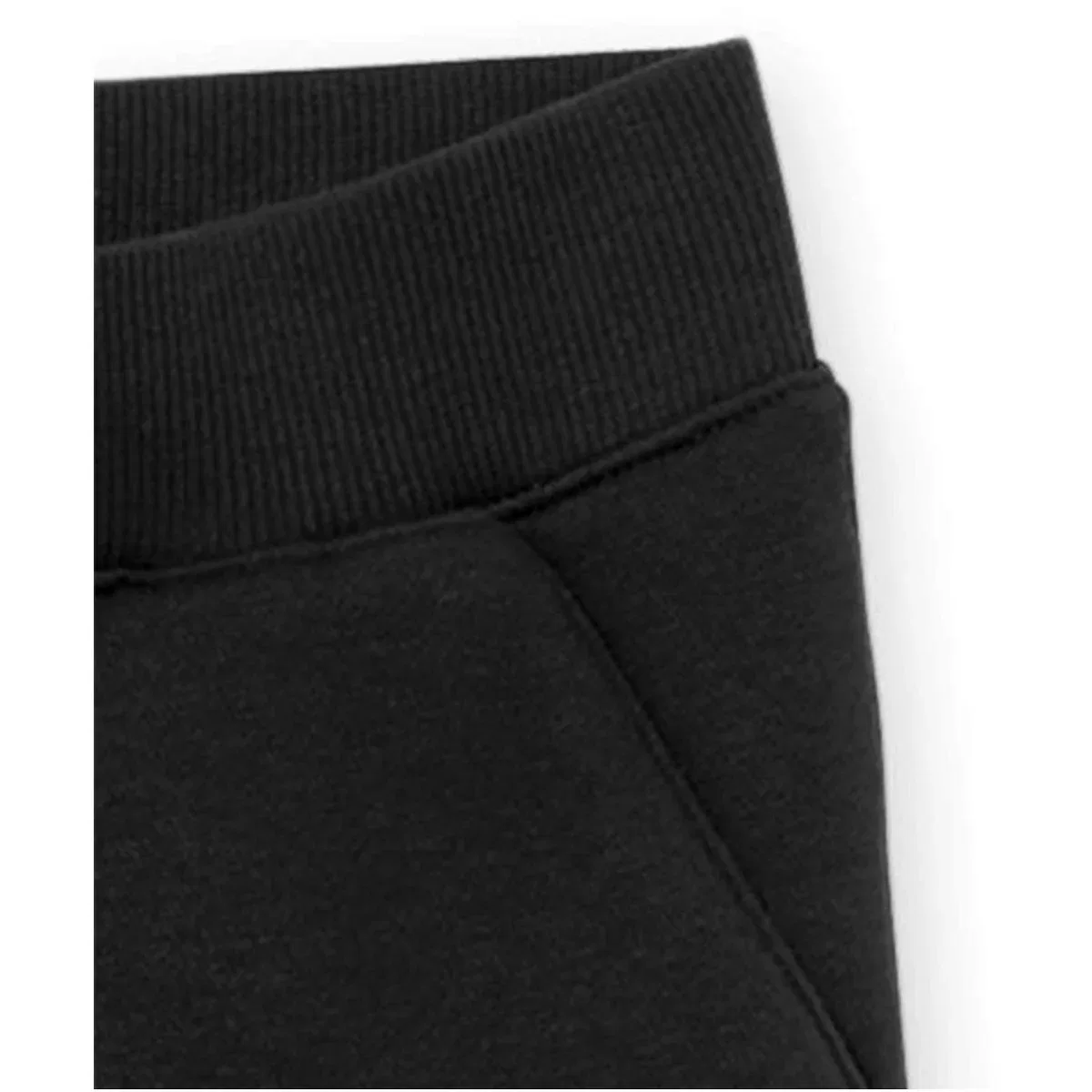 Детские джоггеры для девочек из флиса Active French Terry The Children's Place, Black — фото 3