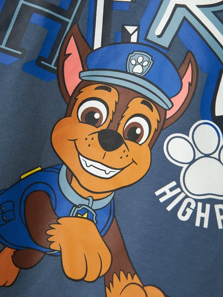 Лонгслив с принтом Paw Patrol Name It, синий — фото 4