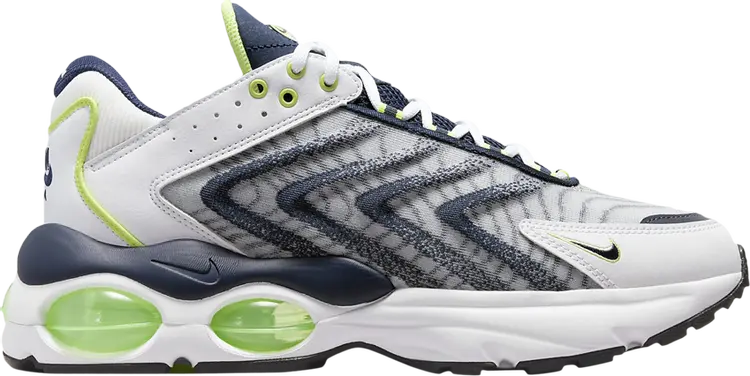 

Кроссовки Nike Air Max TW 'White Lemon Twist Navy', белый, Белый;серый, Кроссовки Nike Air Max TW 'White Lemon Twist Navy', белый