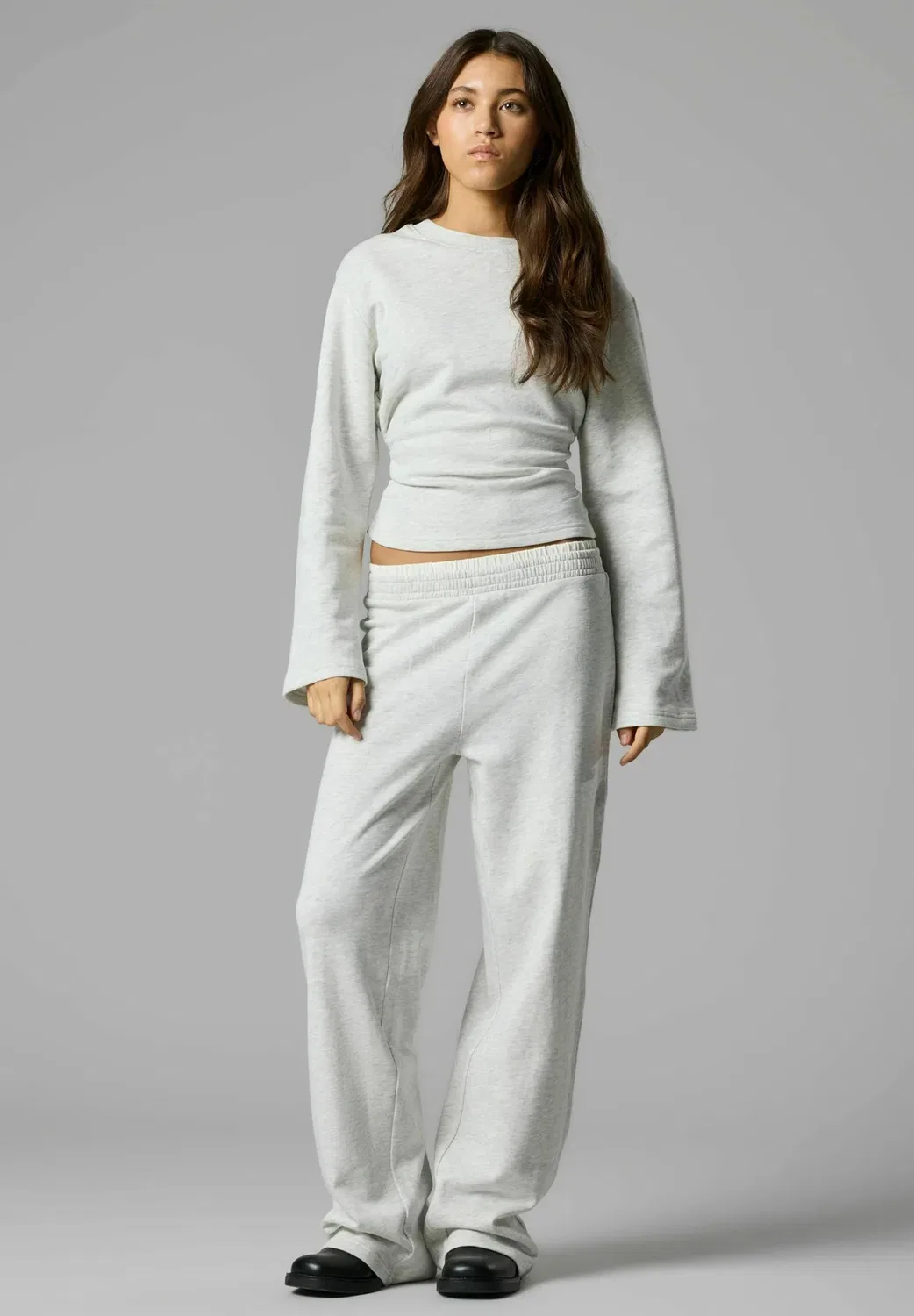 Укороченная толстовка - толстовка Lmtd, Light Grey Melange