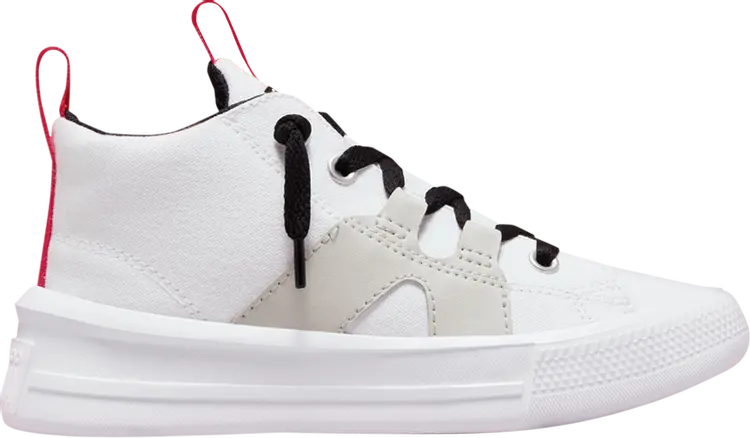 

Кроссовки Converse Chuck Taylor All Star Easy-On Mid PS White University Red, белый