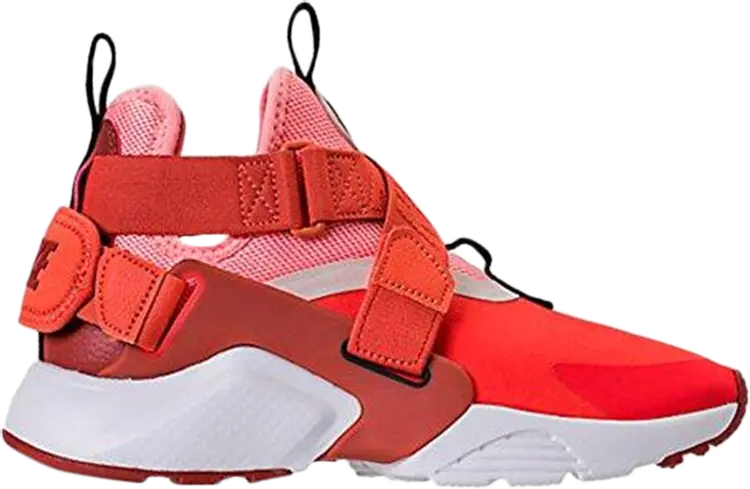 

Кроссовки Nike Huarache City GS 'Habanero Red', красный