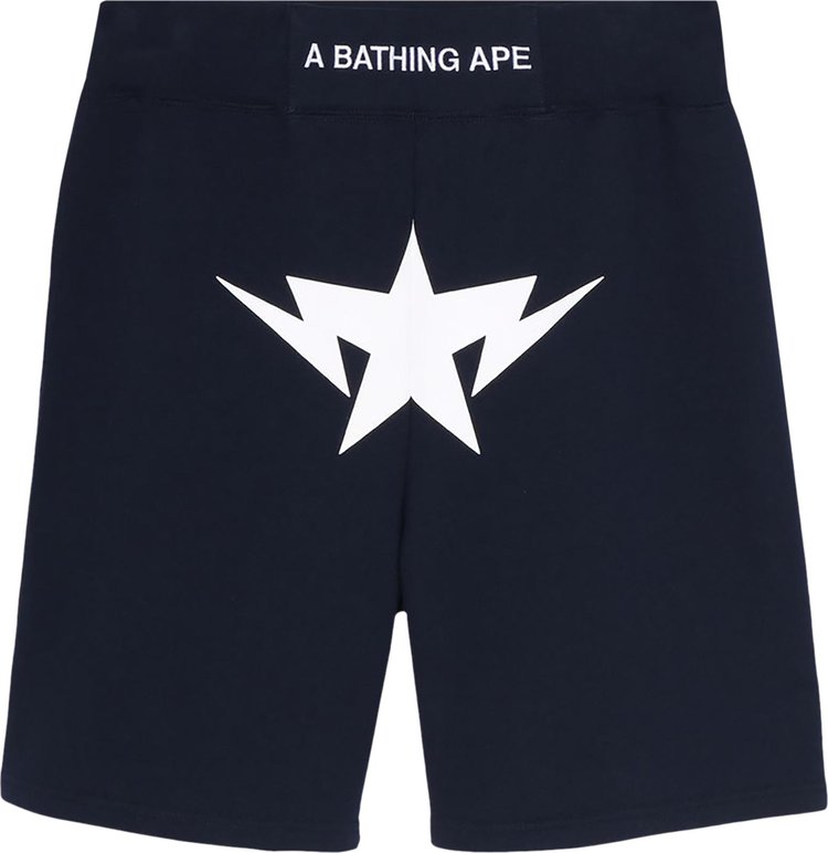 Спортивные шорты BAPE Twinsta Sweatshorts 'Navy', синий - фото