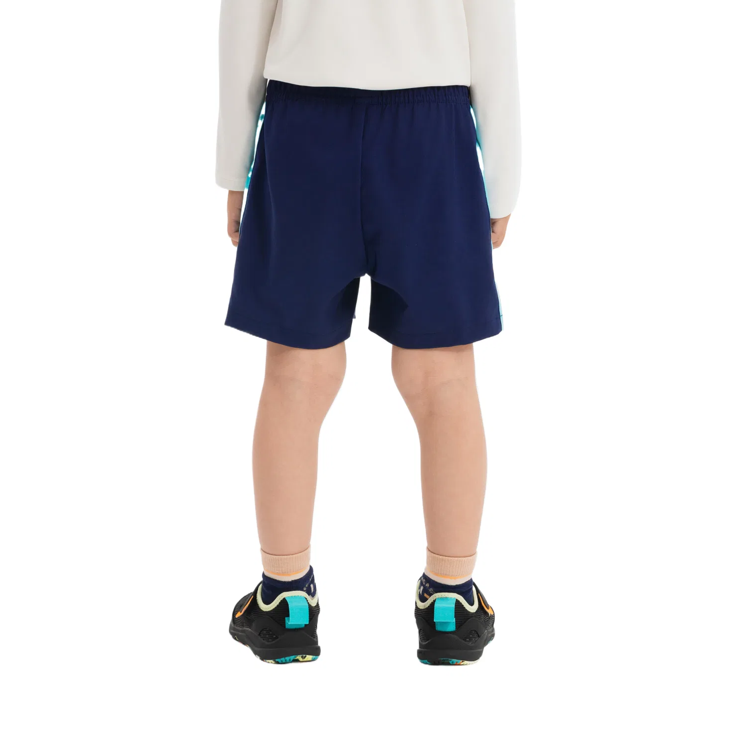 Детские шорты с принтом Moderate DECATHLON, Gray Blue — фото 3
