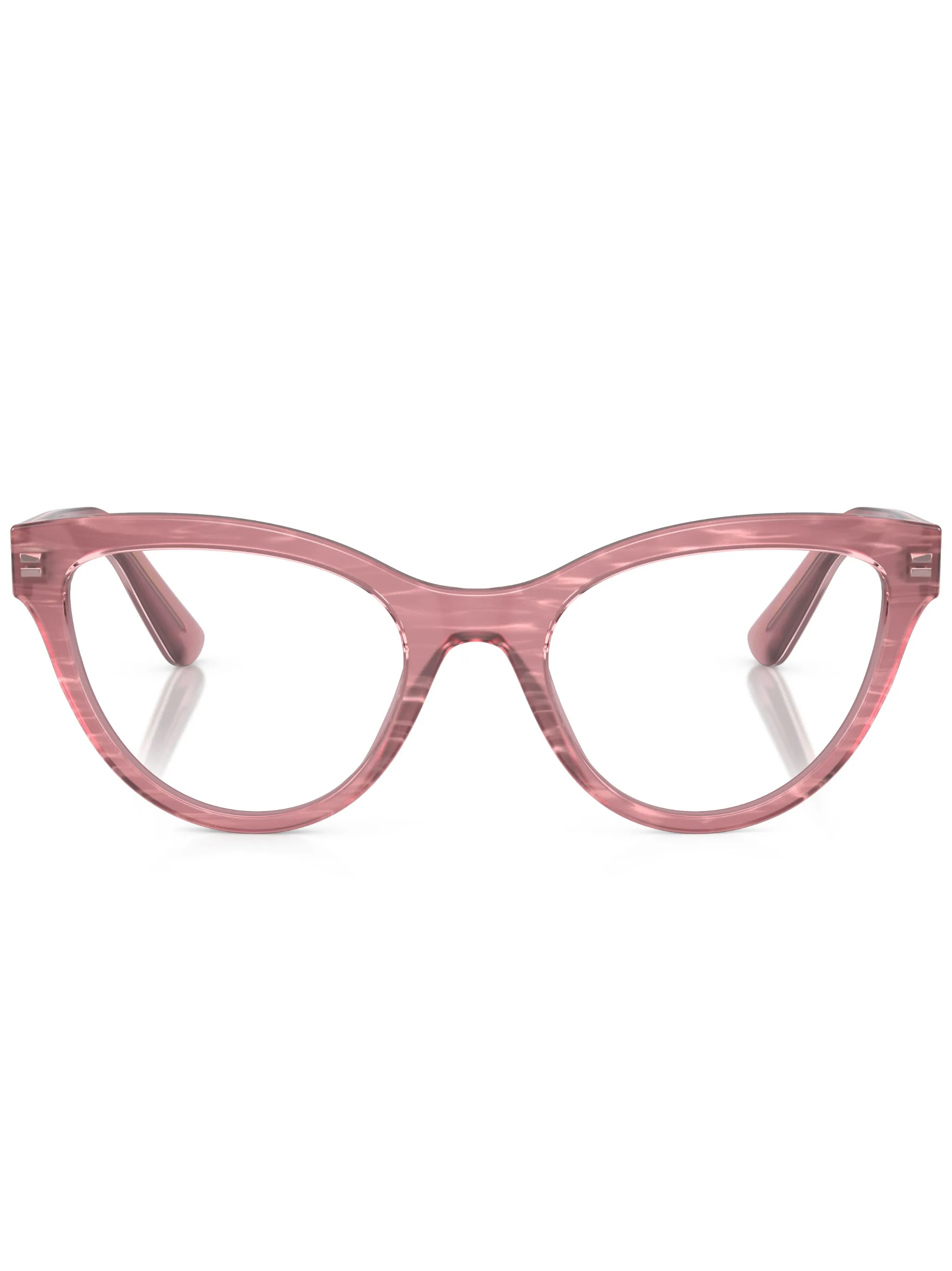 

Очки в оправе кошачий глаз Dolce & Gabbana Eyewear, розовый