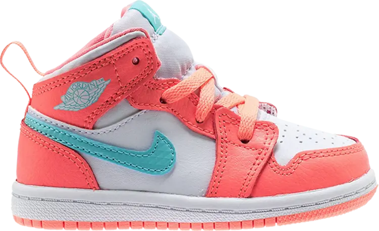 

Кроссовки Air Jordan 1 Mid TD Crimson Pulse, оранжевый