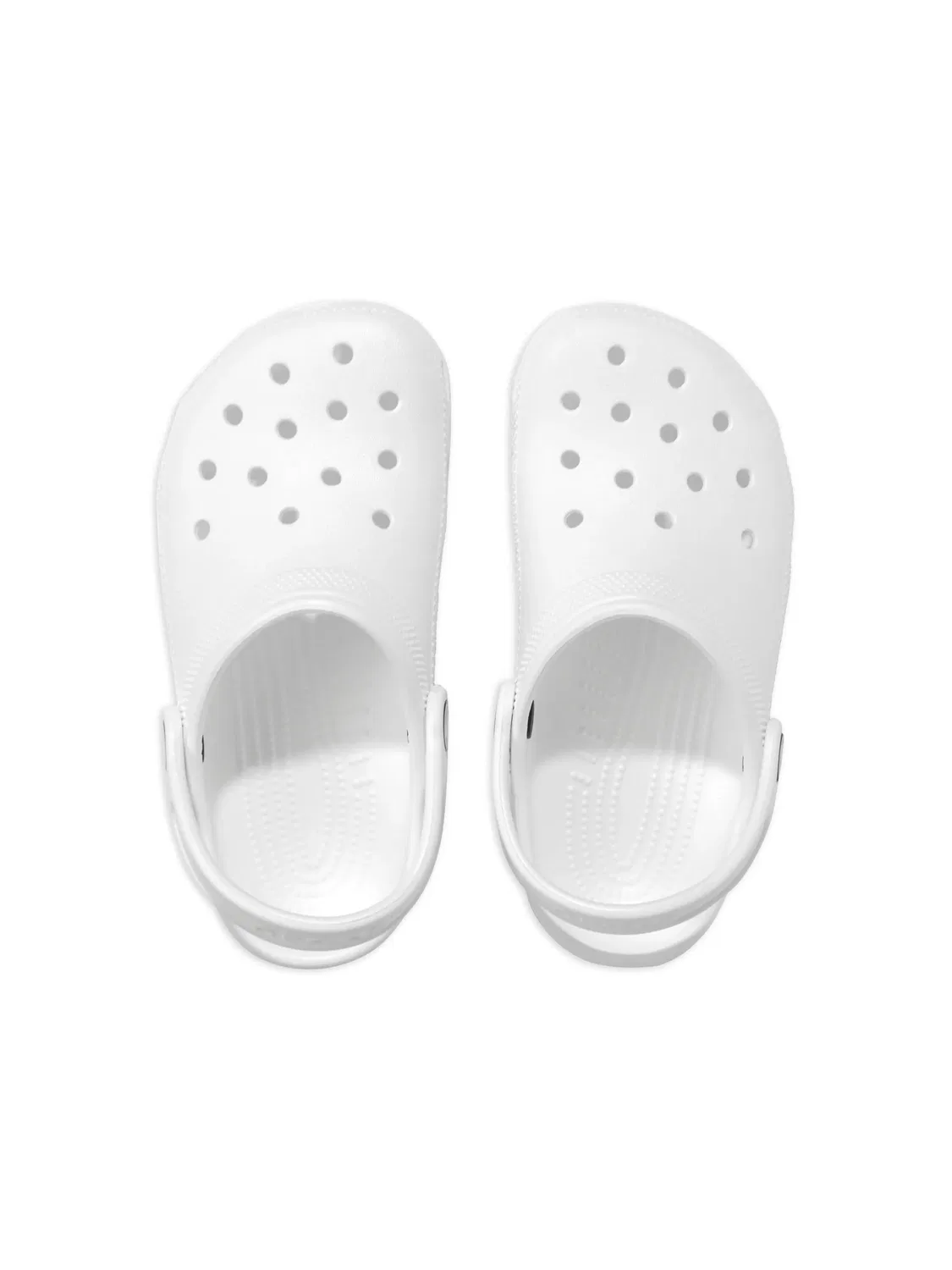 Классические перфорированные сандали Crocs, белый — фото 2