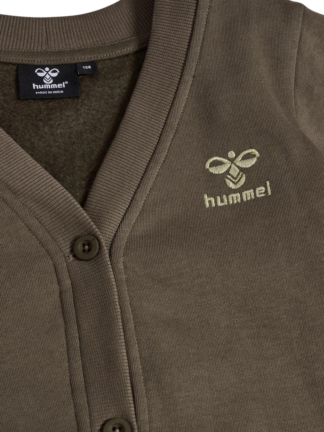 Детский свитшот с длинным рукавом Hmltone Hummel, Braun Schieferbraun — фото 3