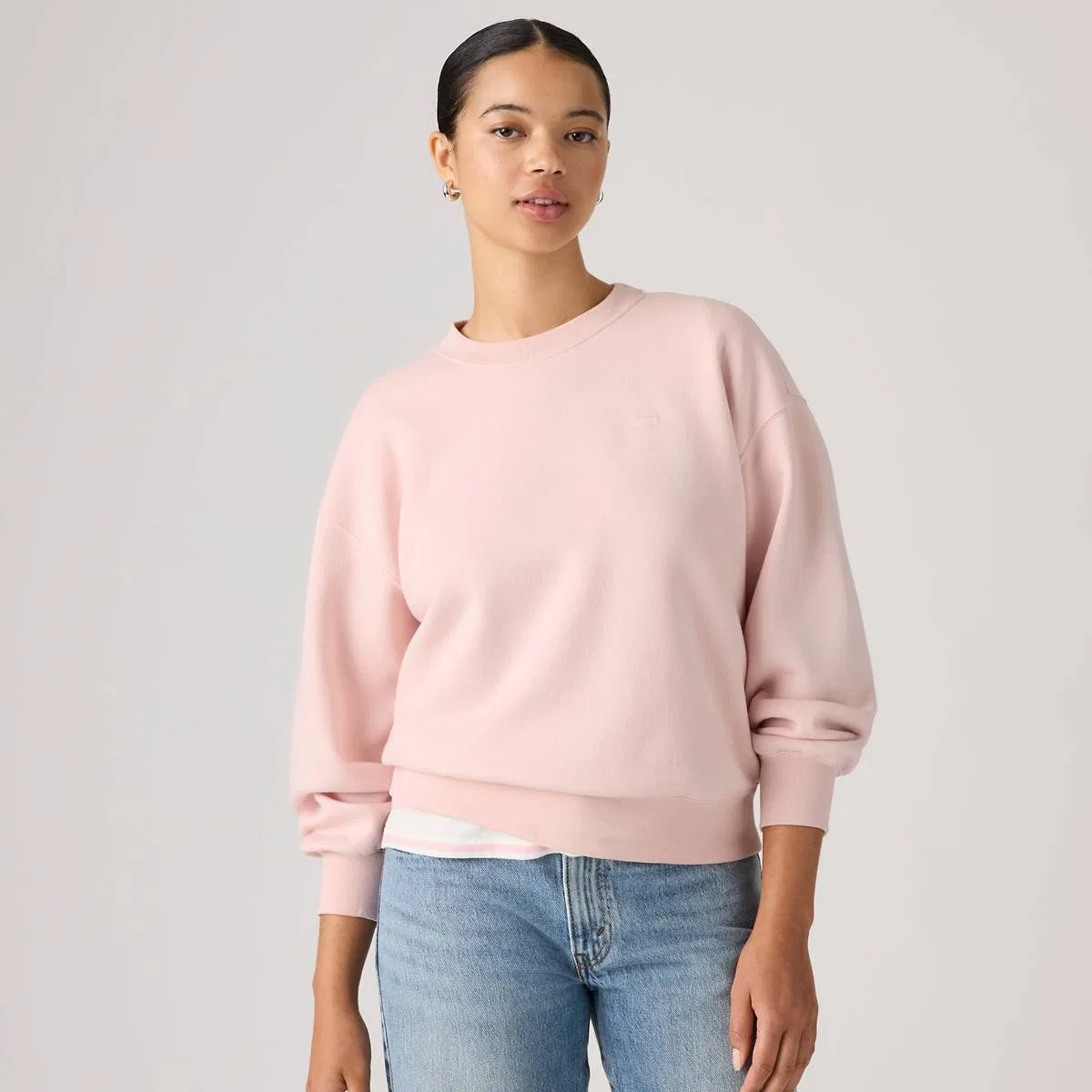 Повседневная толстовка с круглым вырезом Levi's, Crystal Pink - Pink