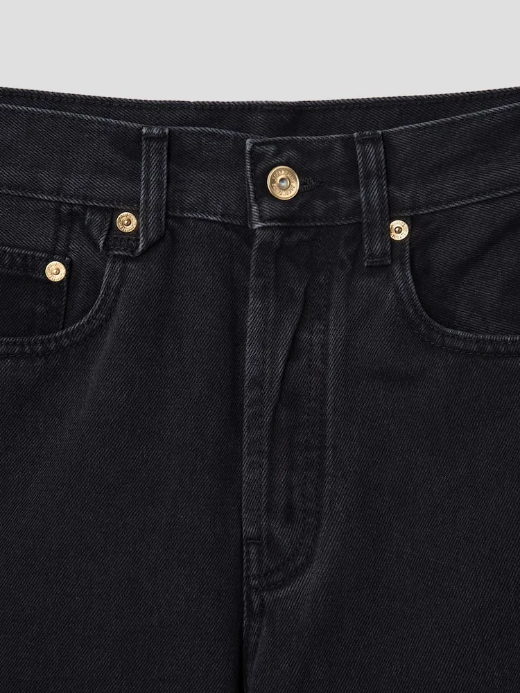Джинсы прямого кроя, модель Le De-Nîmes Droit JACQUEMUS, Black — фото 3