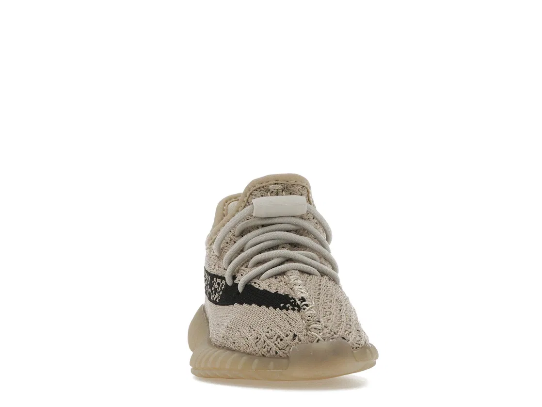 Детские кроссовки с мягким верхом Adidas Yeezy Boost 350 V2, Slate/Core Black/Slate — фото 2
