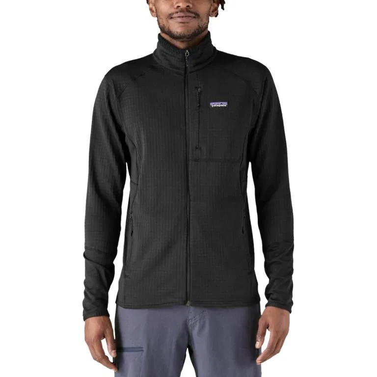 Мужская флисовая куртка с длинным рукавом Patagonia R1, Sage Blue/BLSG — фото 3