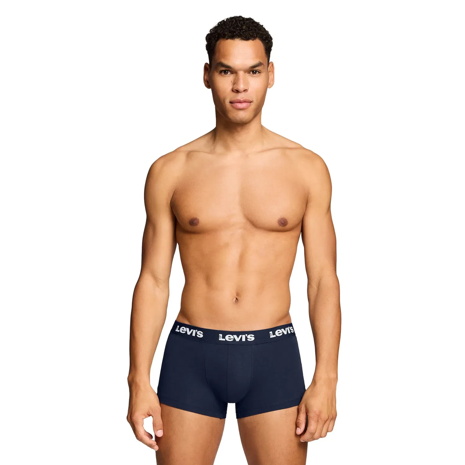 Мужские боксеры 2 шт Levi's, Dark Blue — фото 3