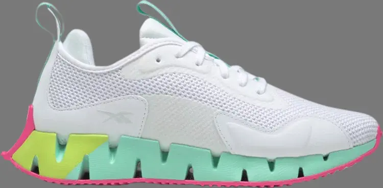 

Кроссовки wmns zig dynamica 'white hint mint' Reebok, белый