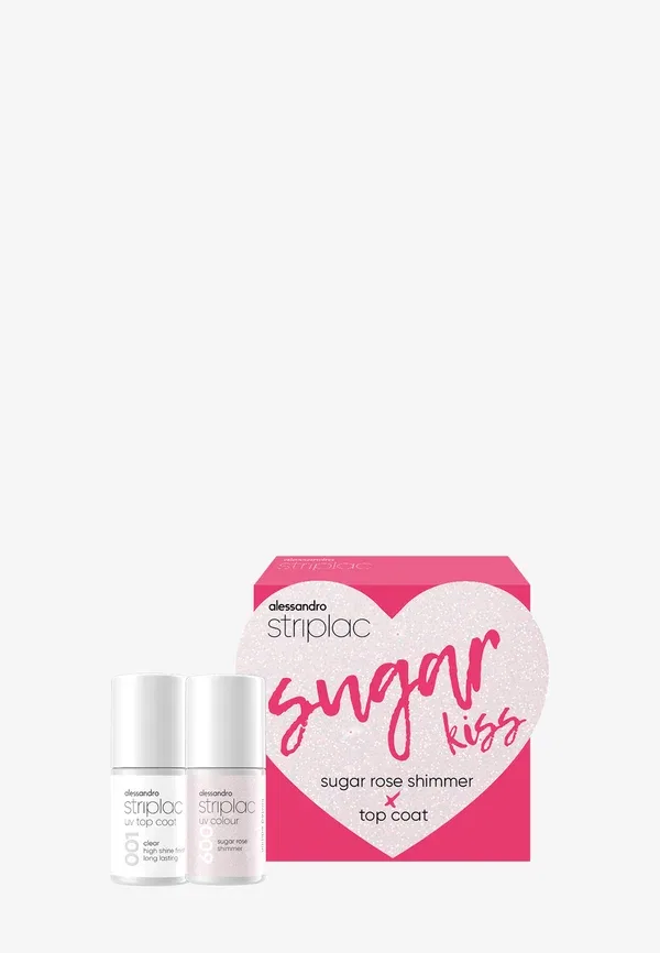Набор для маникюра Striplac duo set kiss me Alessandro
