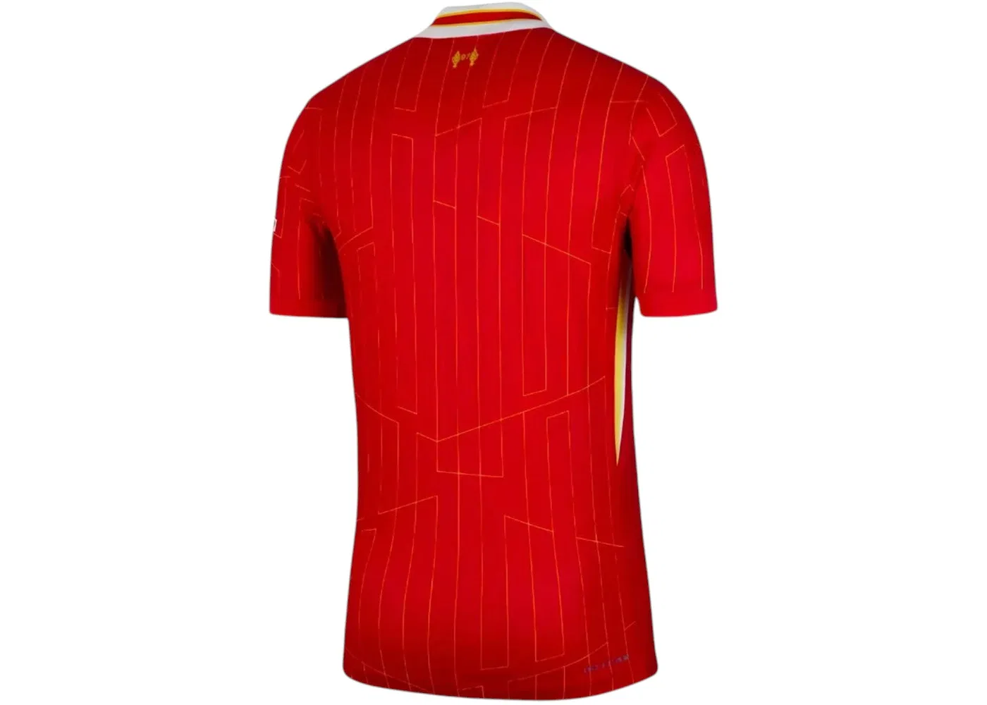 Мужская футбольная футболка Nike Liverpool FC 2024/25 Match Home Authentic Jersey, Gym Red/White/Chrome Yellow — фото 2
