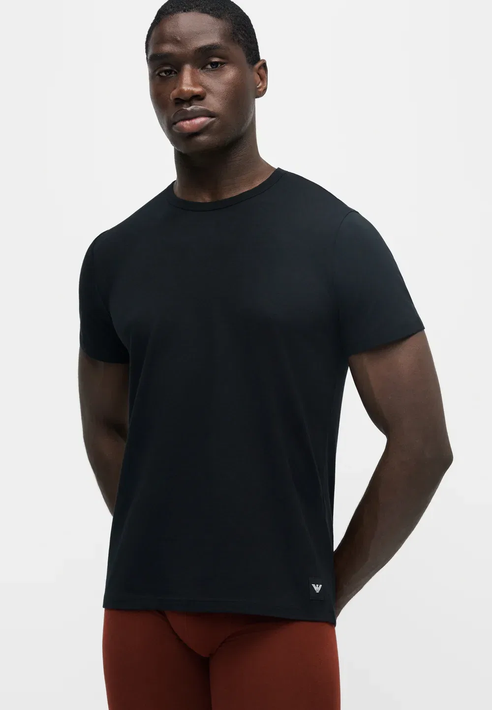 Комплект из 2 маек Emporio Armani, Black — фото 4