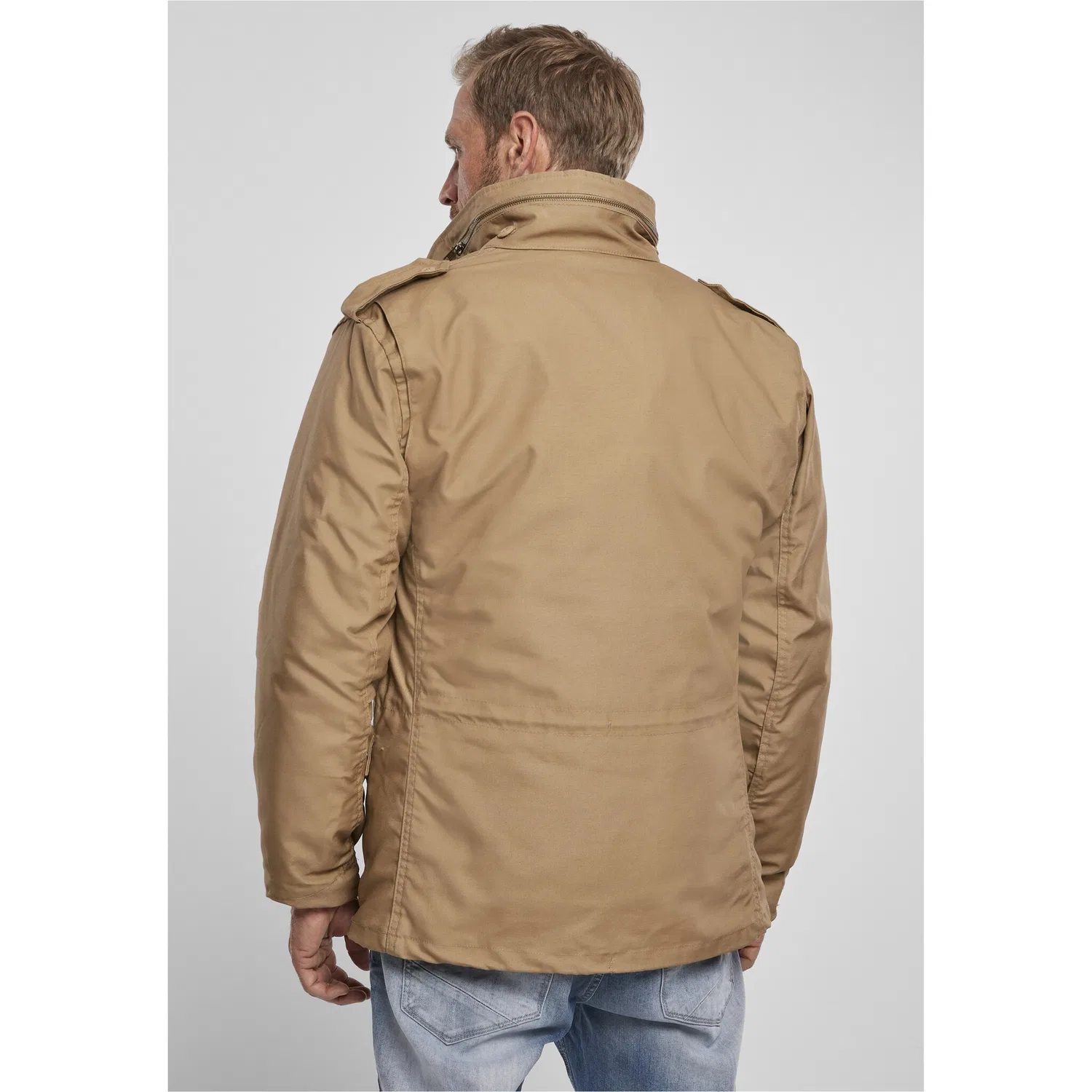 Мужская всепогодная куртка M-65 Field Jacket Brandit, Camel — фото 4