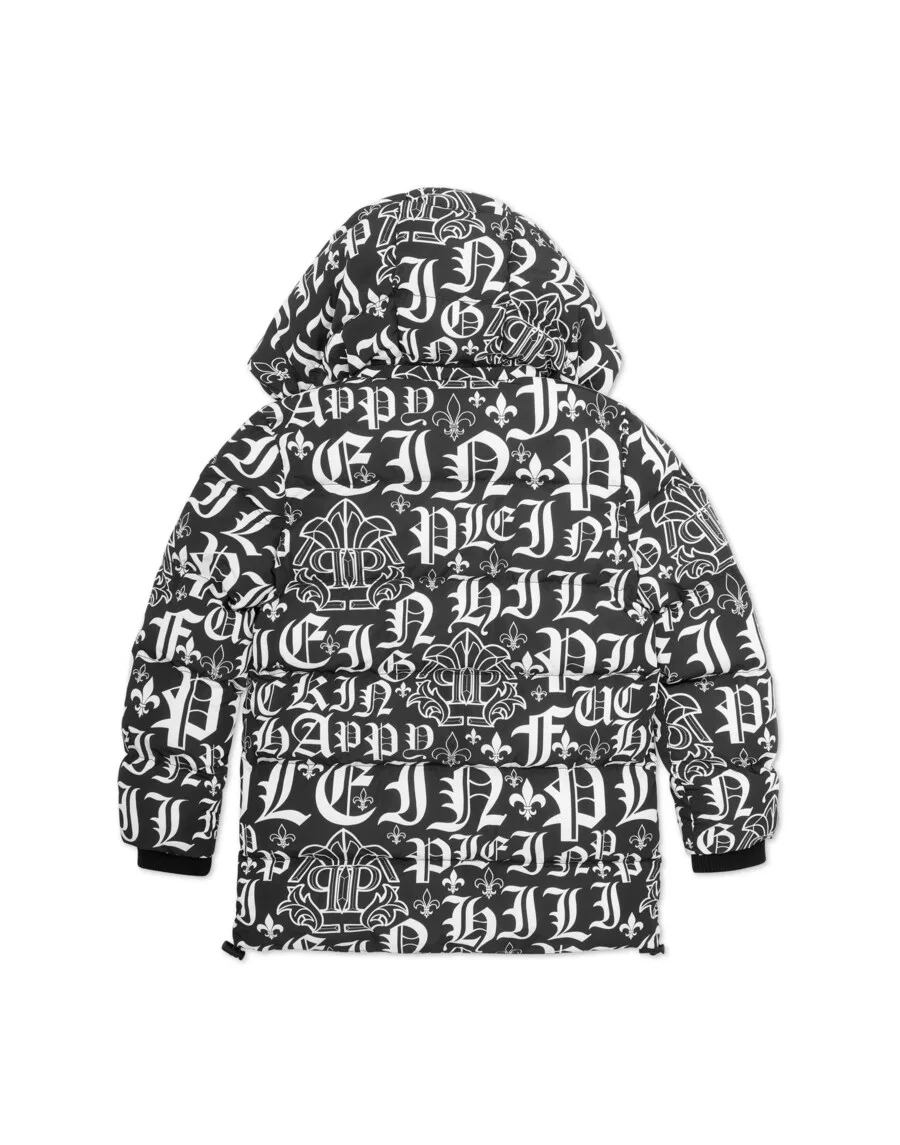Зимняя куртка Philipp Plein черного цвета — фото 2