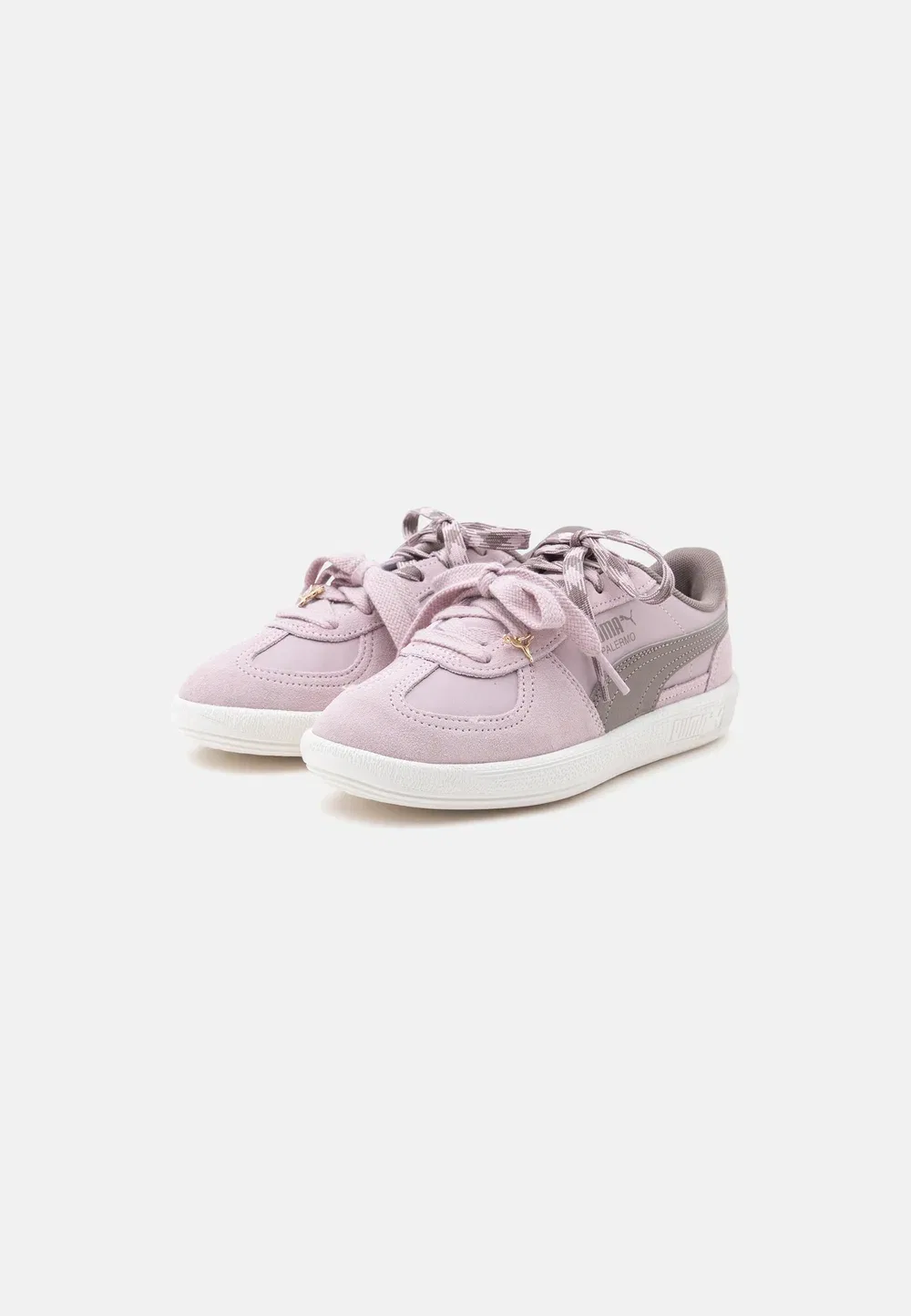 Кроссовки Palermo Charmies Jr унисекс Puma, Misty Pink/Mouse Gray — фото 2