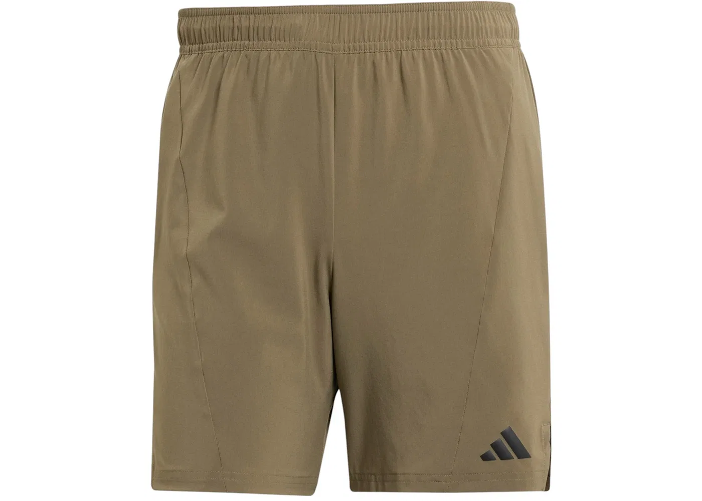 Мужские шорты для фитнеса с принтом Adidas, Olive Strata