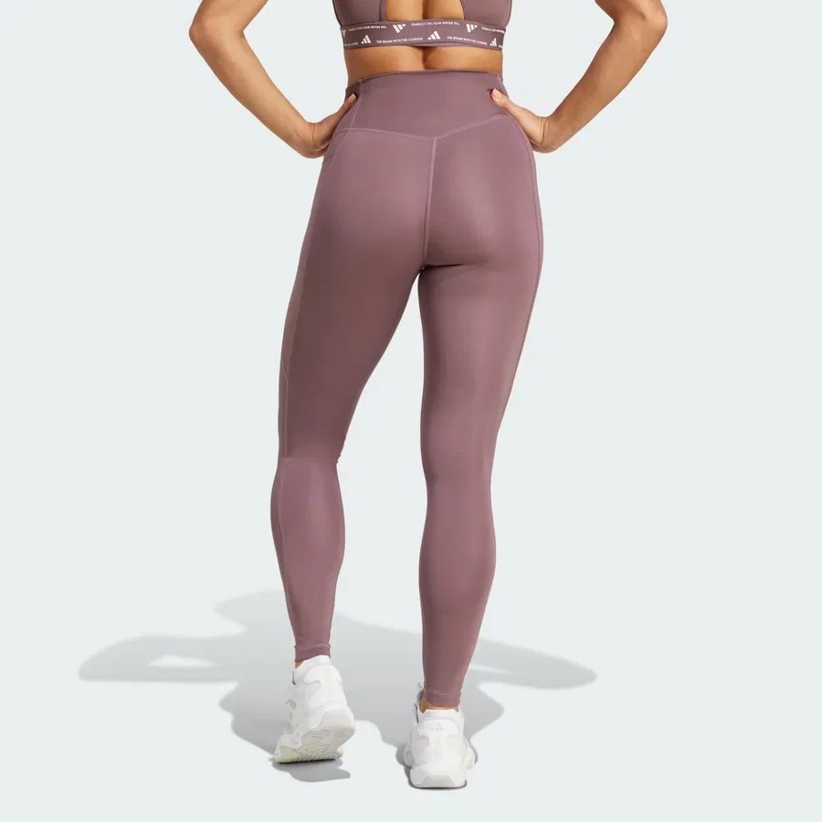 Женские спортивные леггинсы с принтом adidas OPT ESS ST 1/1, Фиолетовый — фото 2