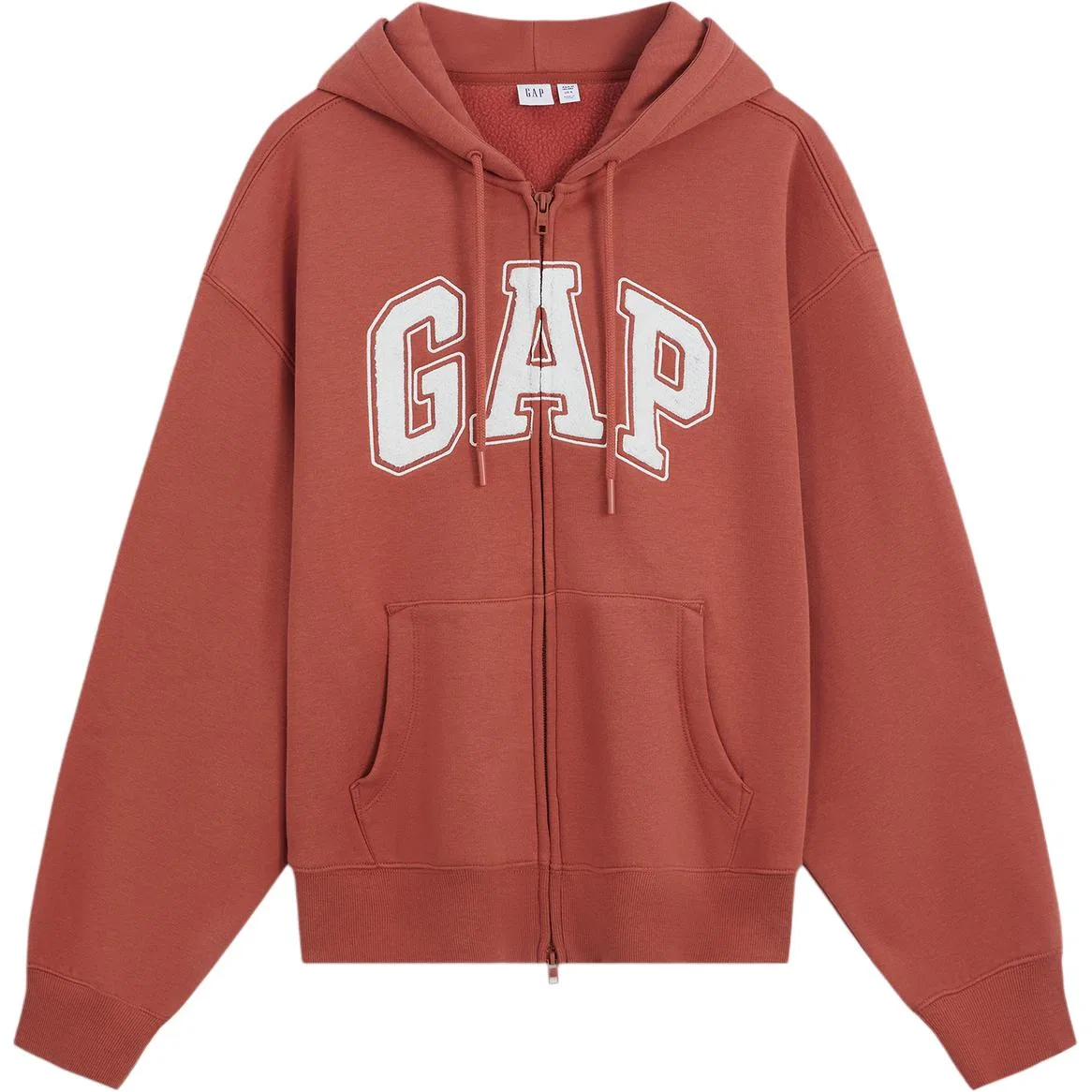 Женский худи с капюшоном GAP, Brick Red