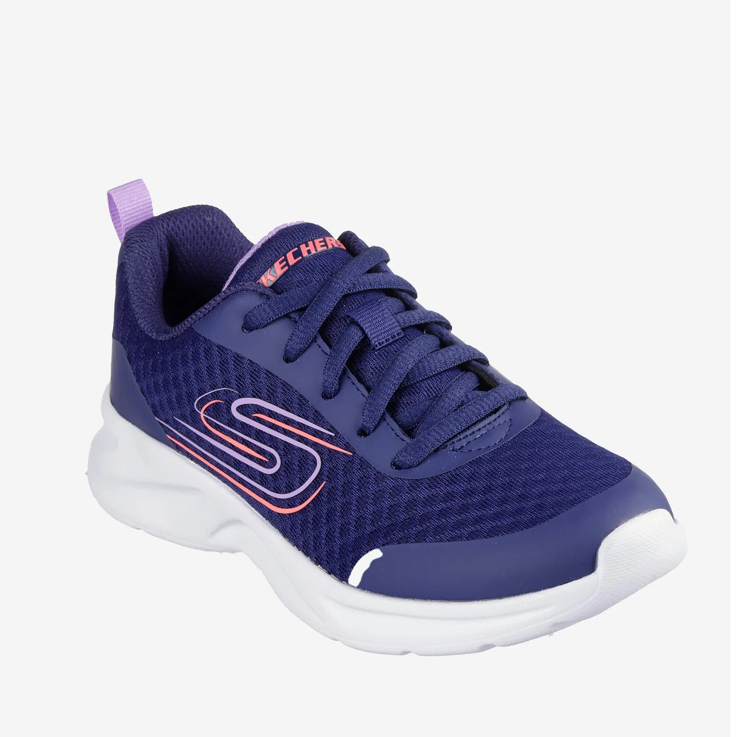 Детские кроссовки Dynamic Nonstop Sprint Skechers, Dark Violet / Pink — фото 3