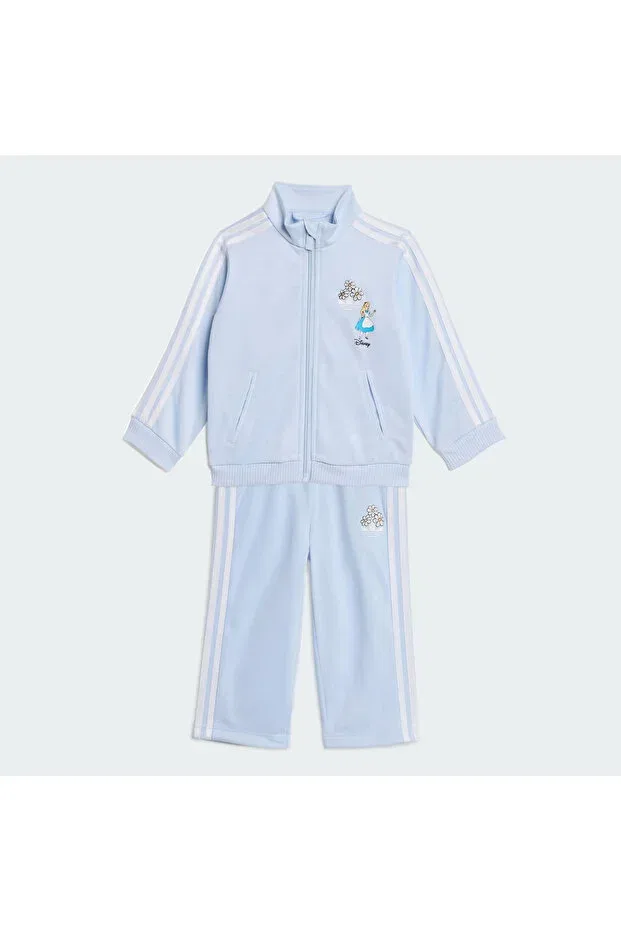 Детский спортивный комплект для девочек с принтом Disney firebird Adidas, Blue