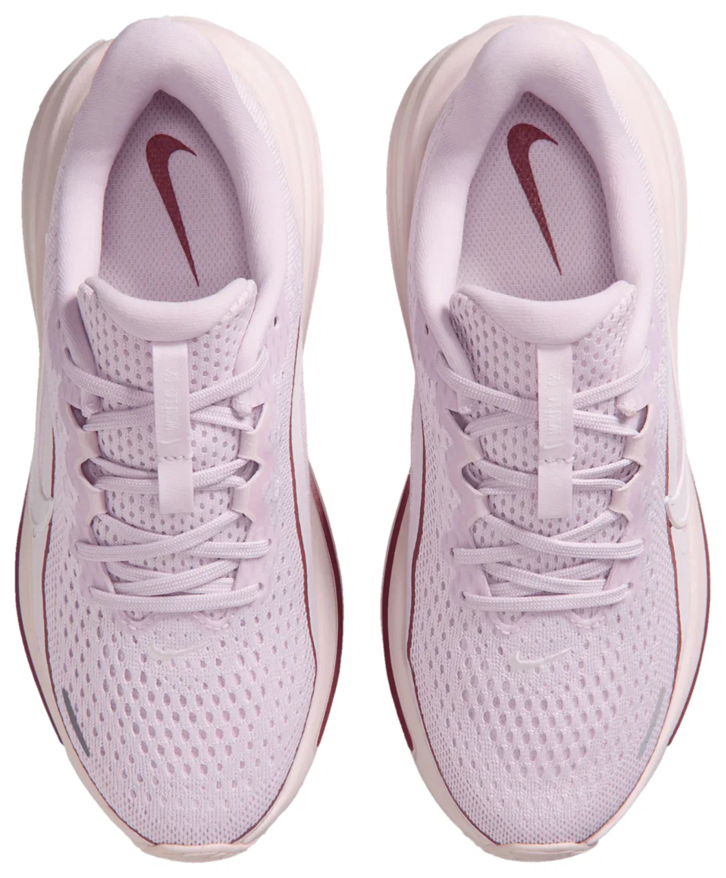 Детские кроссовки для девочек с дышащим сетчатым верхом Air Winflo 12 Nike, Pearl Pink/Bleached Lilac/Sail — фото 4
