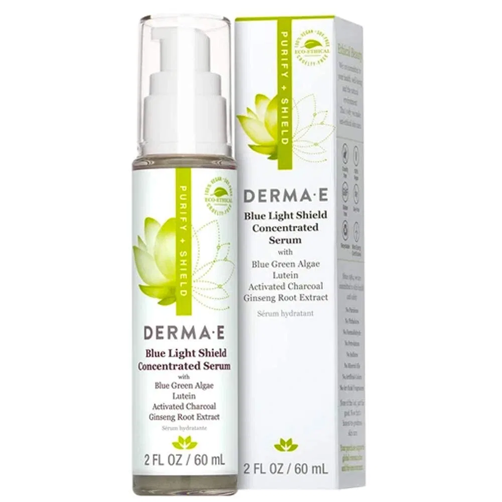 Концентрированная сыворотка с лютеином и экстрактом зеленых водорослей Derma E, 60 мл