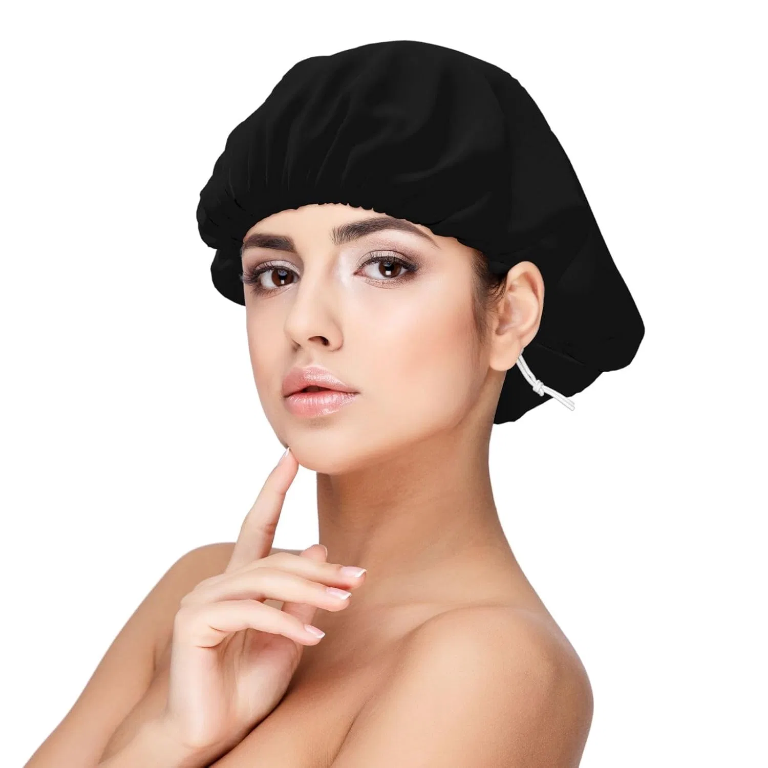 Шапочка для душа Kuilepa, 33 см, Schwarz