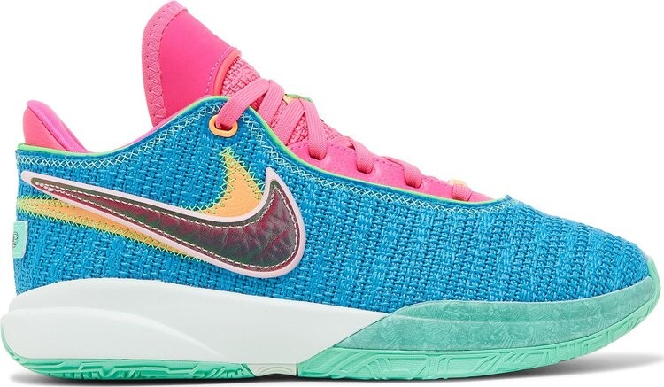 

Кроссовки Nike LeBron 20 GS 'Laser Blue', синий