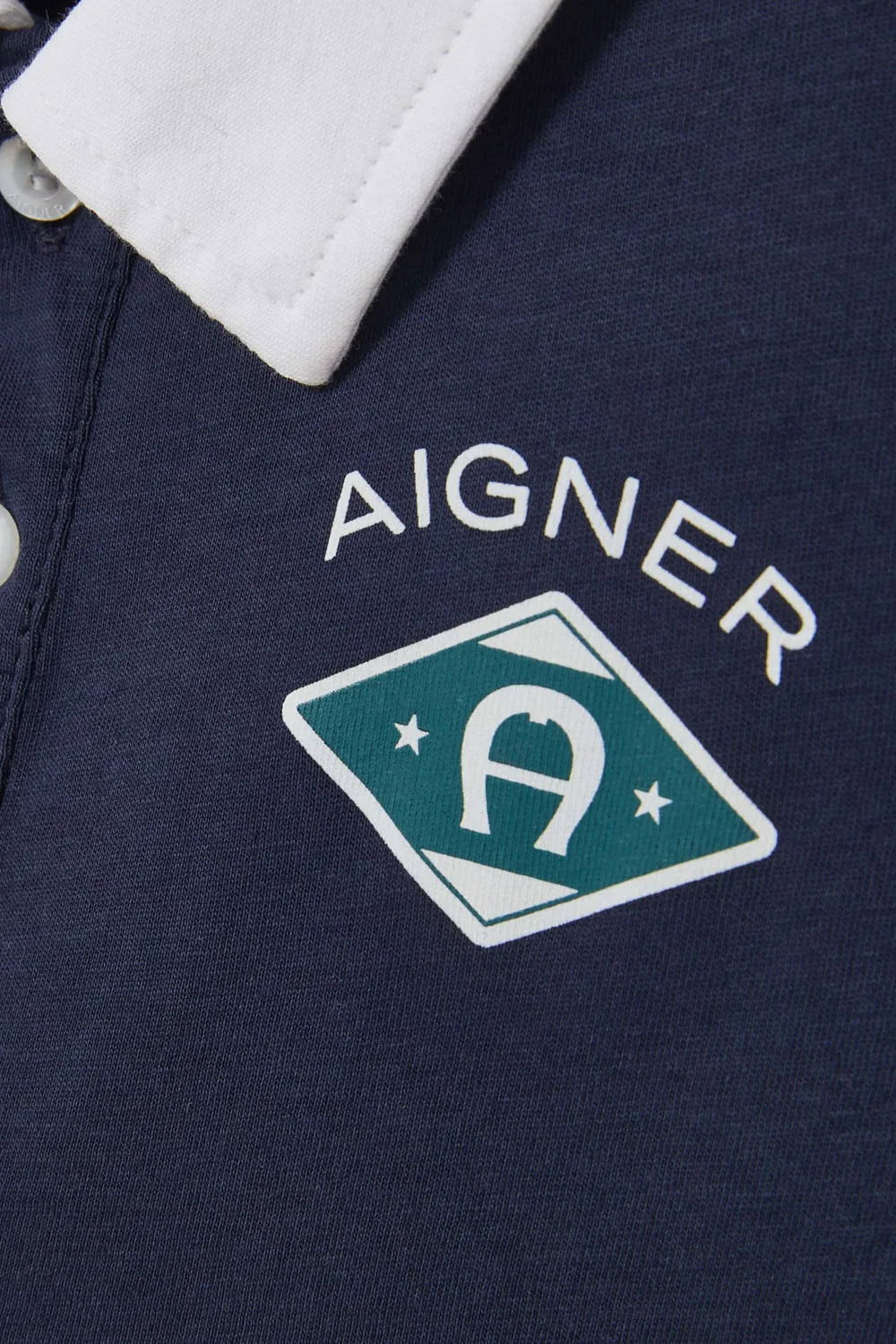 Поло хлопковое AIGNER — фото 3