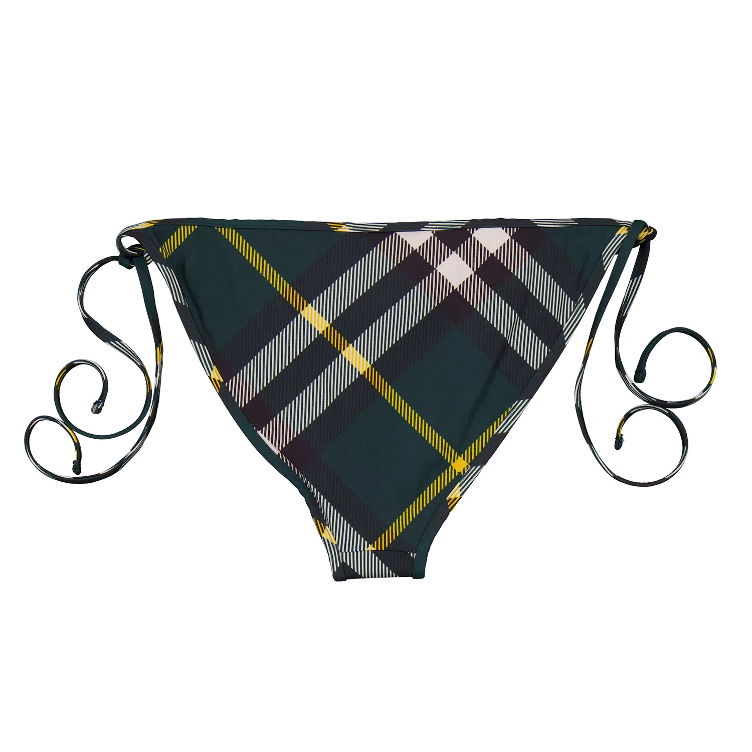 Плавки бикини с регулируемыми завязками Checked Side-Tied Burberry, Ivy Ip Check — фото 3