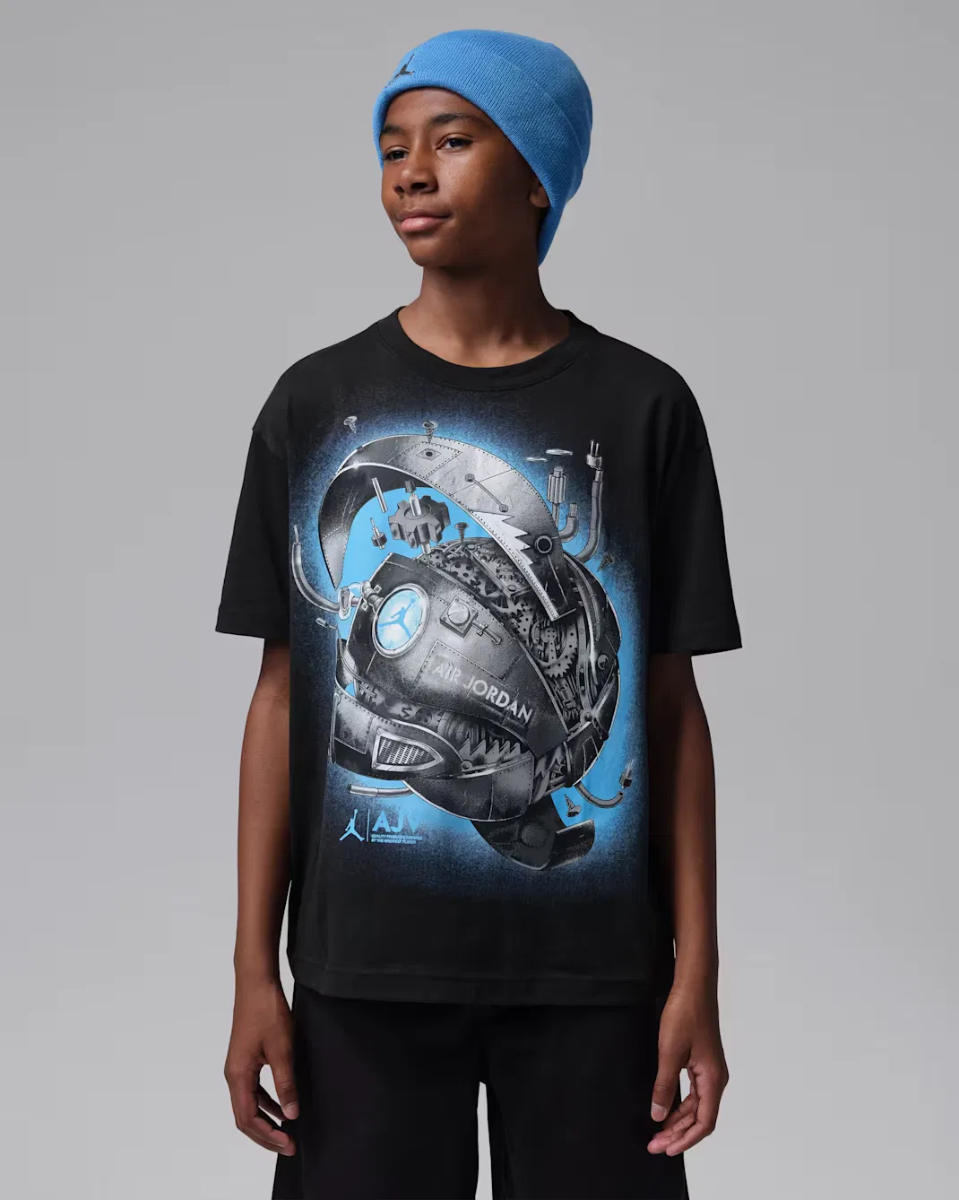 Детская футболка AJV Mech Ball Jordan, Black