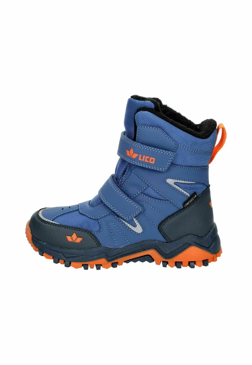 Winterboot sölve v - зимние ботинки Lico, Blau Schwarz Orange