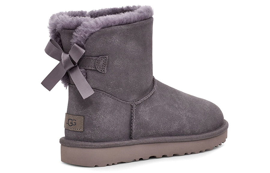 Ботинки зимние UGG WMNS Mini Bailey Bow II, фиолетовый — фото 4