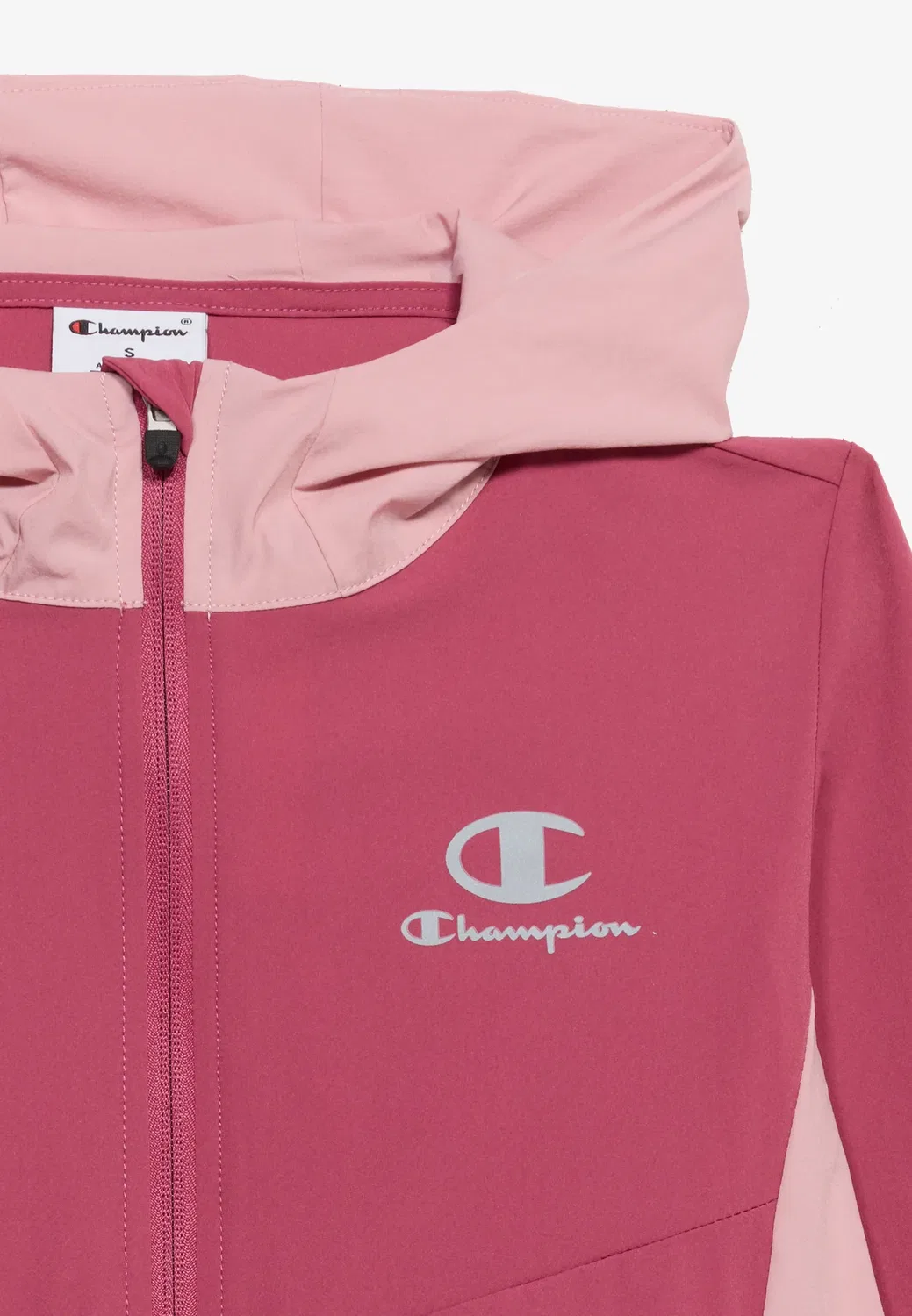 Спортивная куртка приталенного кроя для тренировок Champion, Pink — фото 3