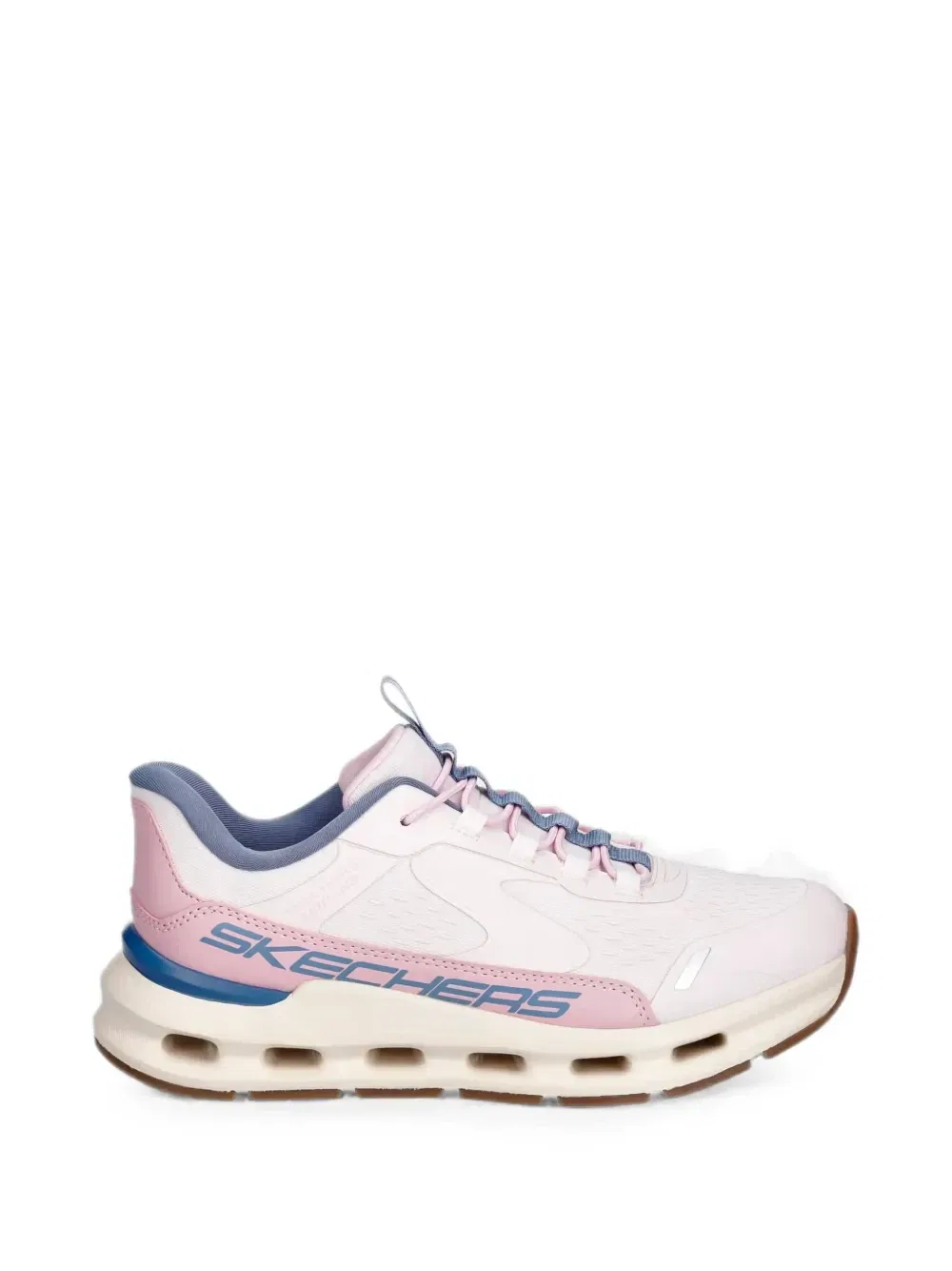 Кроссовки с панелями Skechers, розовый
