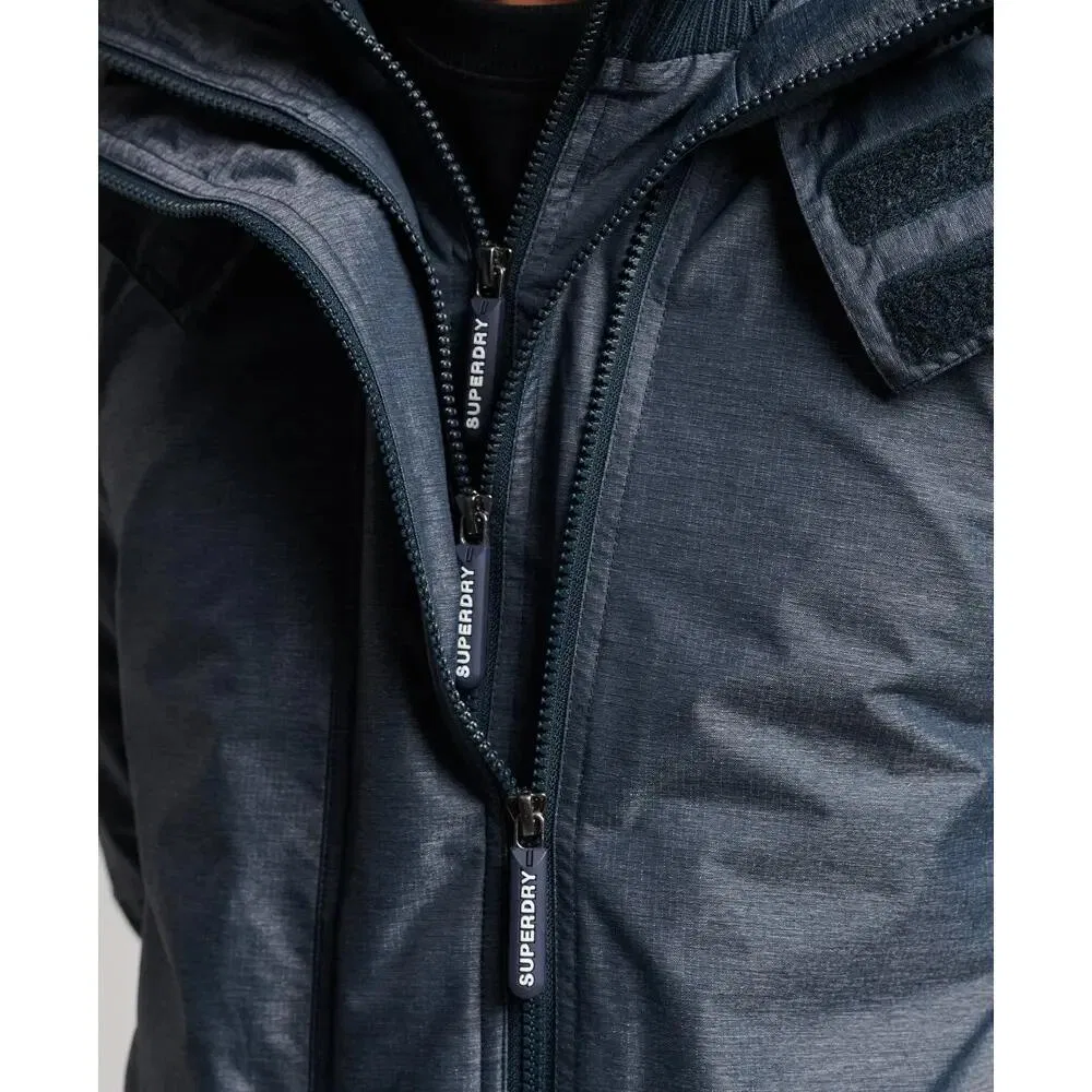 Мужская ветрозащитная куртка Pop Arctic Superdry, Navyblau — фото 4