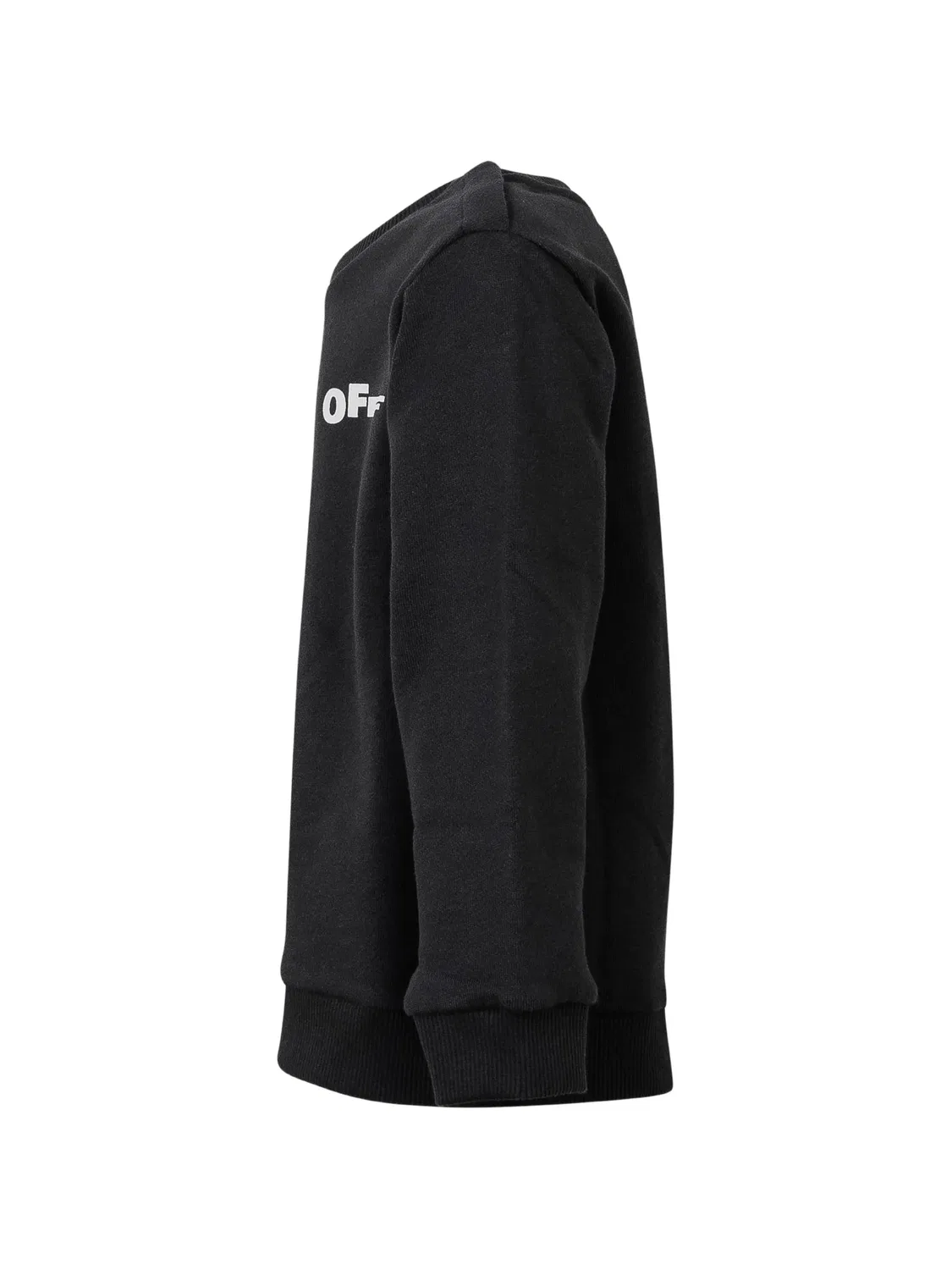 Футболка с круглым вырезом, черная OFF-WHITE, черный — фото 3