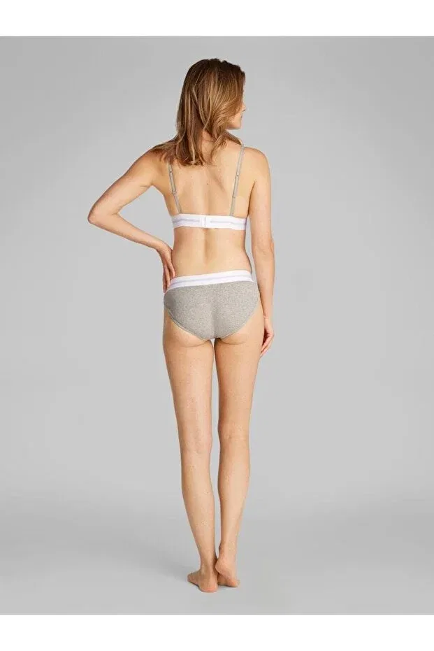 Женский бюстгальтер-треугольник без поролона Calvin Klein, Gray — фото 4