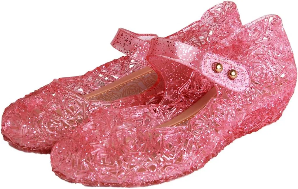 Детские балетки для девочек с принтом Princess Jelly GUGUYeah, Pink
