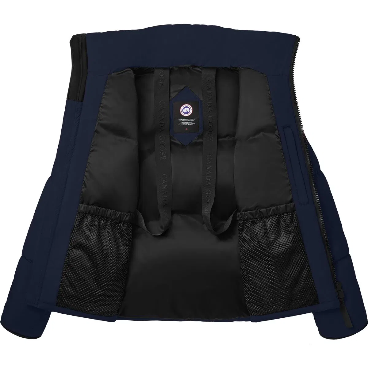 Мужская куртка-пуховик с наполнителем 750 fill Lawrence Canada Goose, Atlantic Navy — фото 3