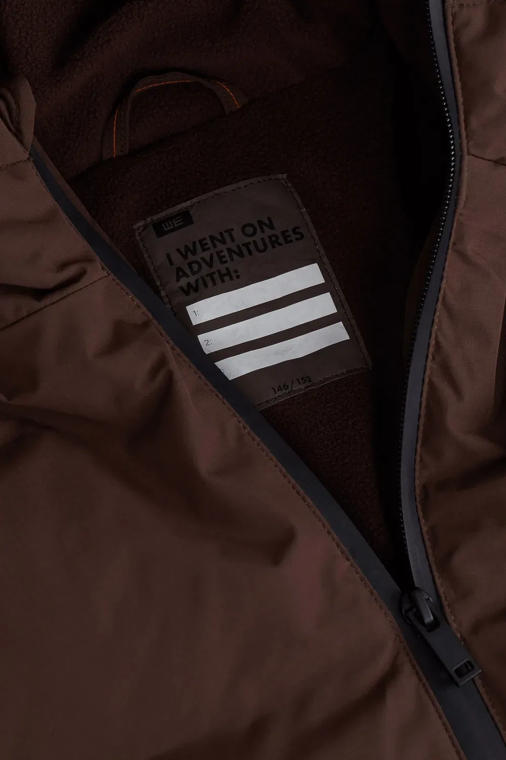 Зимняя куртка We Fashion, Cinnamon Brown — фото 4